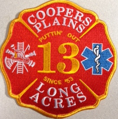Cooper Plains/Long Acres Fire Department Logo